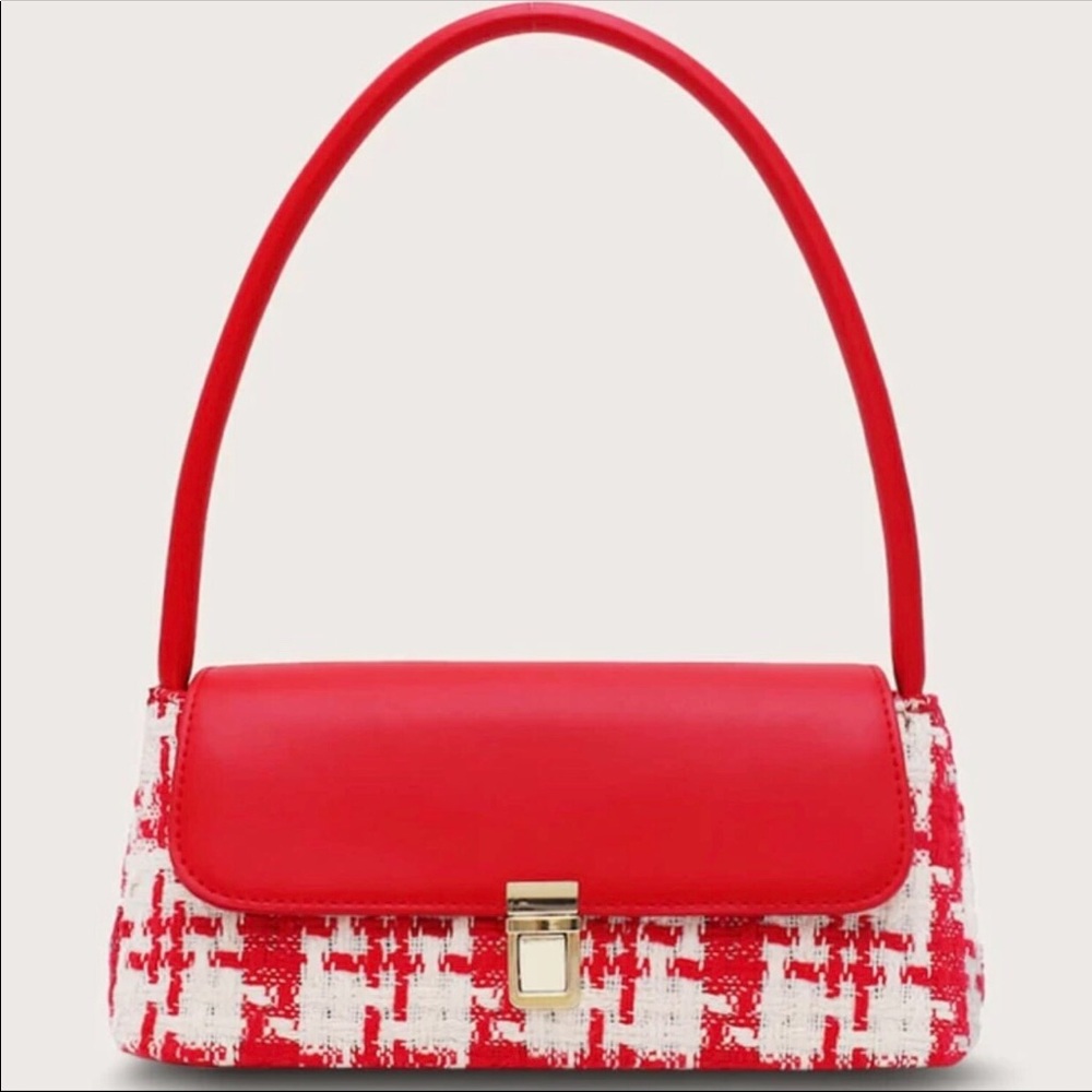SHEIN Tweed Purse